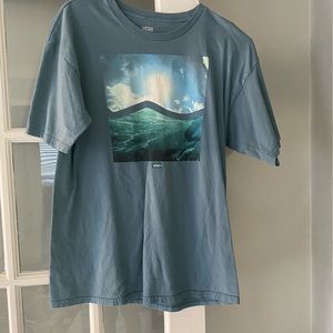 Vans ocean t in blue size L